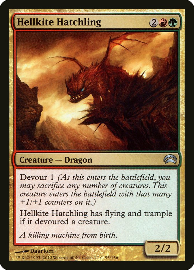 Hellkite Hatchling [Planechase 2012] | Anubis Games and Hobby