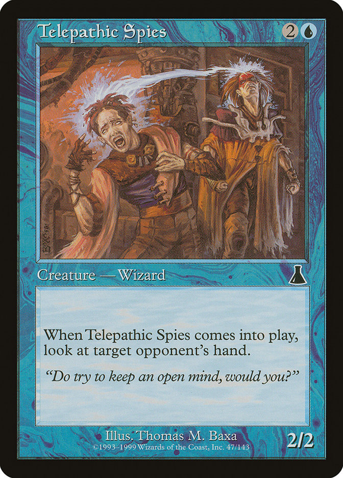 Telepathic Spies [Urza's Destiny] | Anubis Games and Hobby