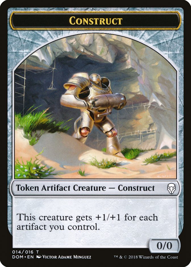 Construct Token [Dominaria Tokens] | Anubis Games and Hobby