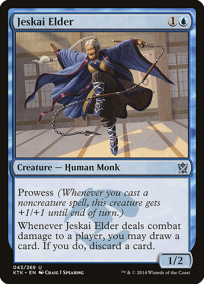 Jeskai Elder [Khans of Tarkir] | Anubis Games and Hobby