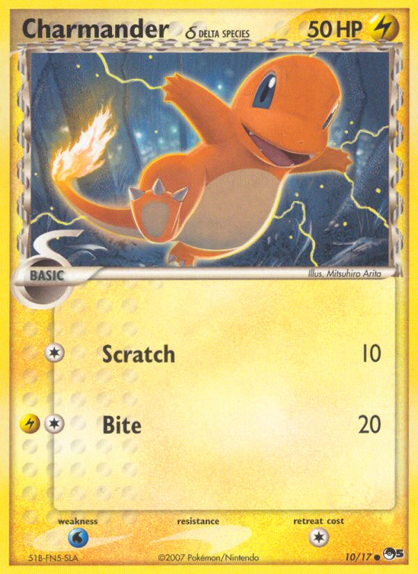 Charmander (10/17) (Delta Species) [POP Series 5] | Anubis Games and Hobby