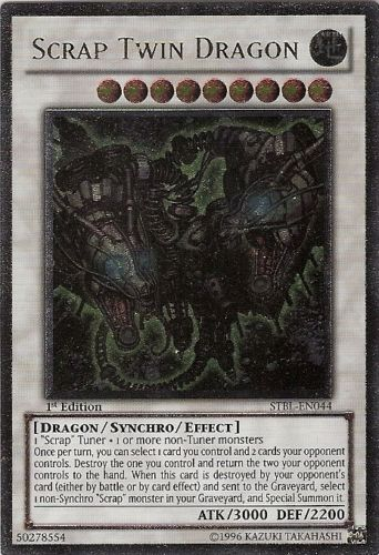 Scrap Twin Dragon [STBL-EN044] Ultimate Rare | Anubis Games and Hobby