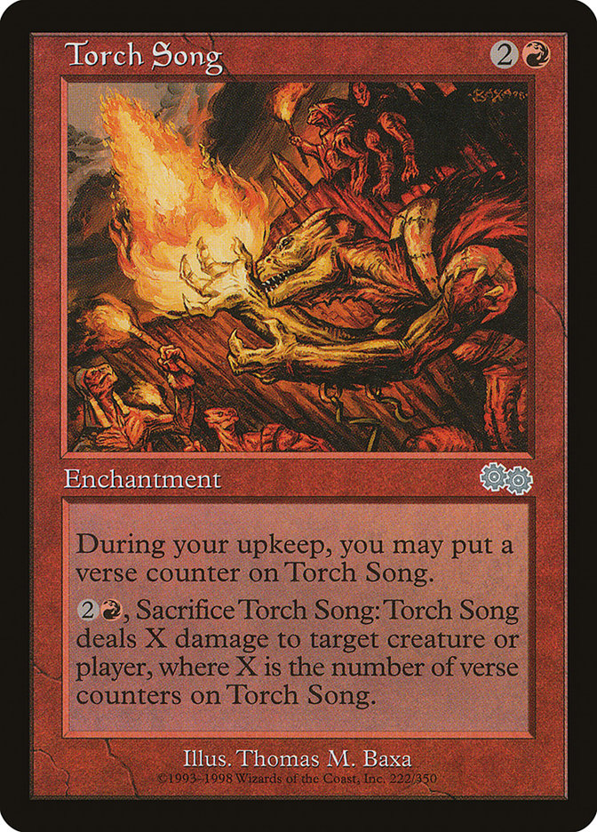 Torch Song [Urza's Saga] | Anubis Games and Hobby