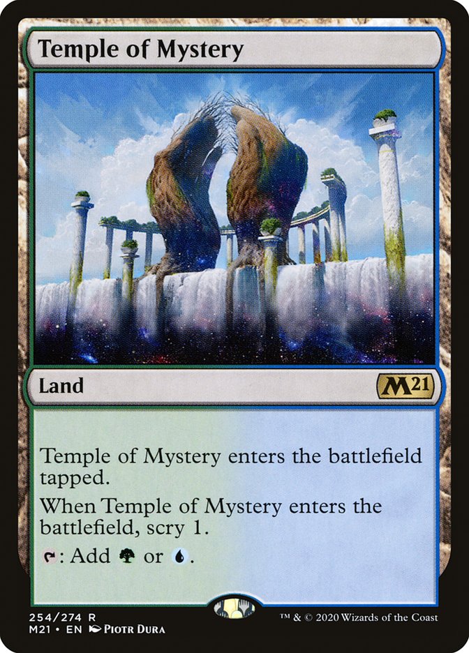 Temple of Mystery [Core Set 2021] | Anubis Games and Hobby