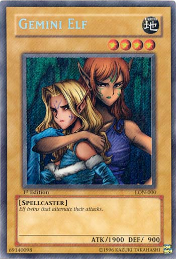 Gemini Elf [LON-000] Secret Rare | Anubis Games and Hobby