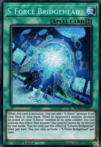 S-Force Bridgehead [BLVO-EN057] Secret Rare | Anubis Games and Hobby