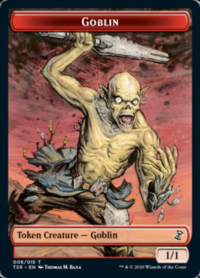 Goblin Token [Time Spiral Remastered Tokens] | Anubis Games and Hobby