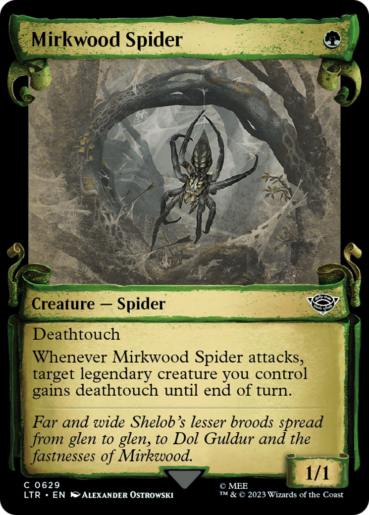 Mirkwood Spider [The Lord of the Rings: Tales of Middle-Earth Showcase Scrolls] | Anubis Games and Hobby