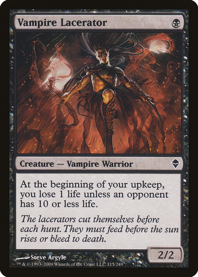 Vampire Lacerator [Zendikar] | Anubis Games and Hobby