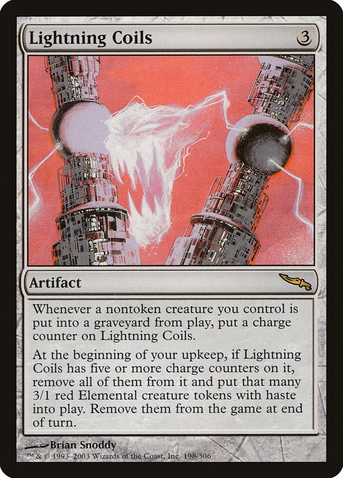 Lightning Coils [Mirrodin] | Anubis Games and Hobby