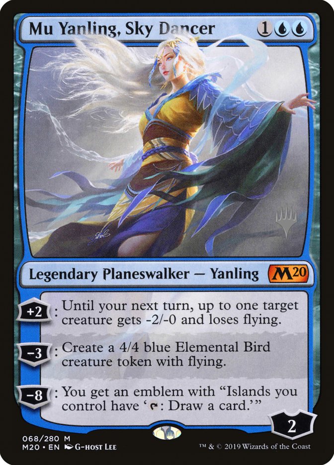 Mu Yanling, Sky Dancer (Promo Pack) [Core Set 2020 Promos] | Anubis Games and Hobby