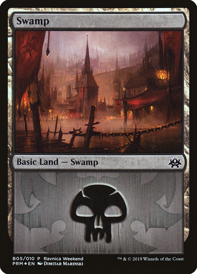 Swamp (B05) [Ravnica Allegiance Guild Kit] | Anubis Games and Hobby