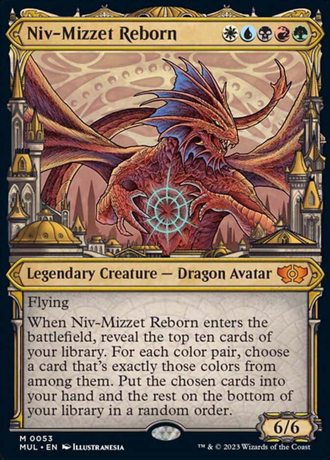 Niv-Mizzet Reborn [Multiverse Legends] | Anubis Games and Hobby