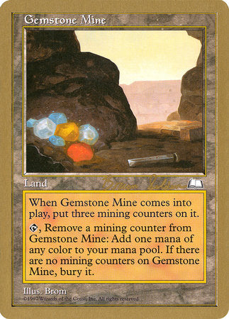 Gemstone Mine - 1998 Brian Selden (WTH) [World Championship Decks 1998] | Anubis Games and Hobby