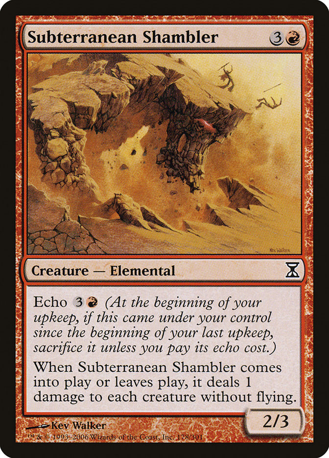 Subterranean Shambler [Time Spiral] | Anubis Games and Hobby