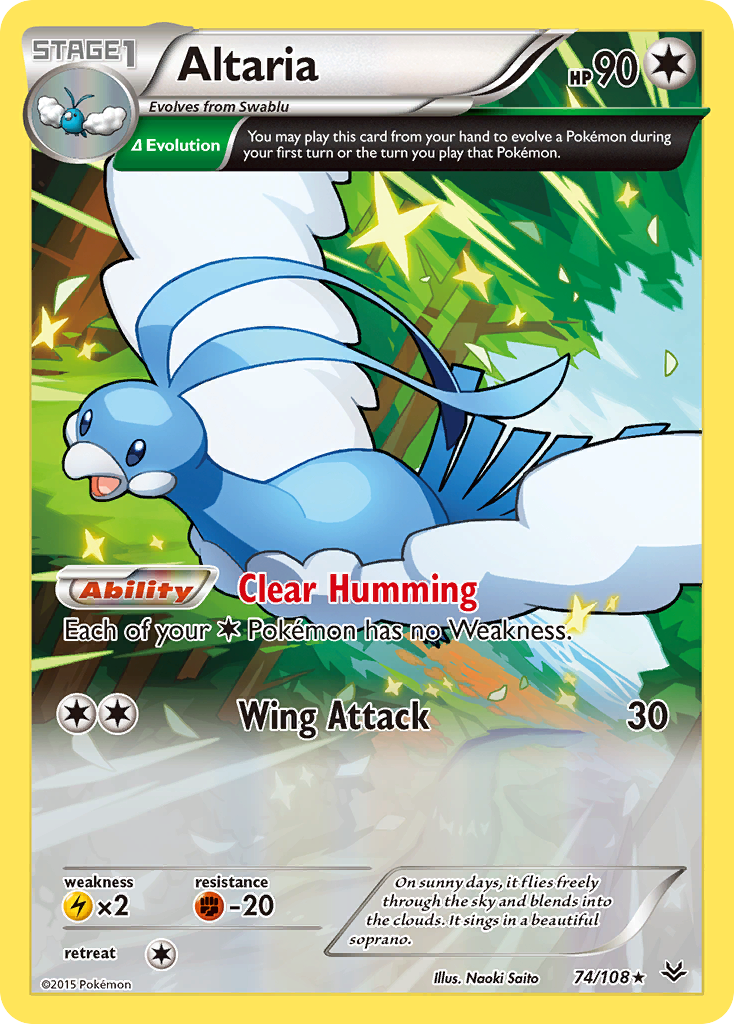 Altaria (74/108) [XY: Roaring Skies] | Anubis Games and Hobby