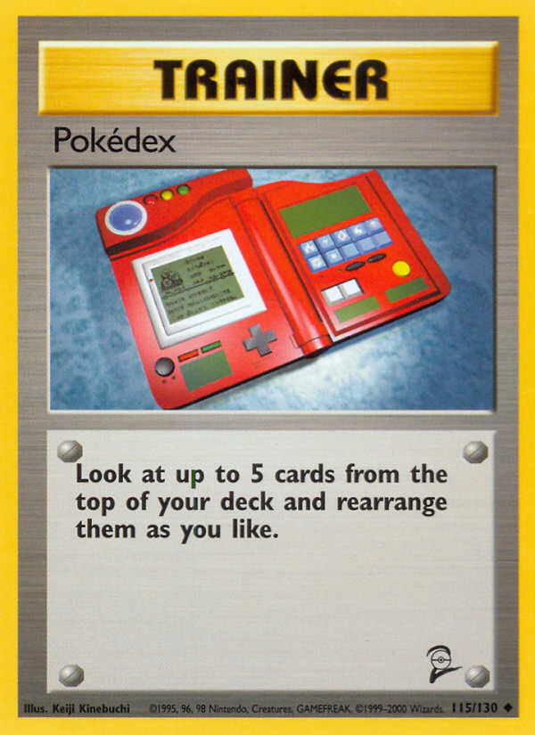 Pokedex (115/130) [Base Set 2] | Anubis Games and Hobby