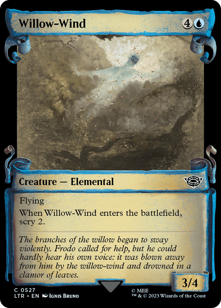 Willow-Wind [The Lord of the Rings: Tales of Middle-Earth Showcase Scrolls] | Anubis Games and Hobby