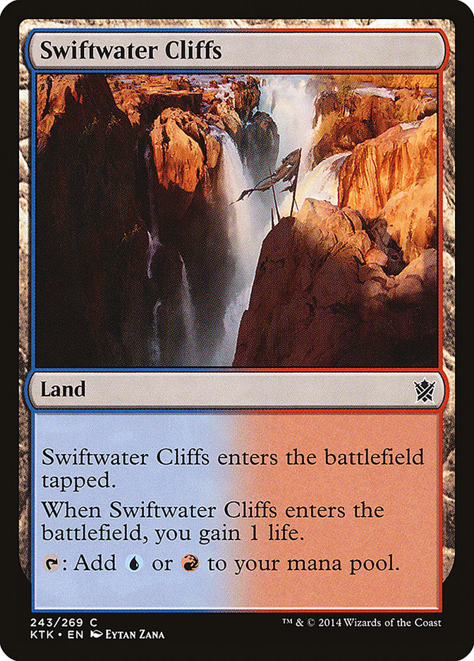 Swiftwater Cliffs [Khans of Tarkir] | Anubis Games and Hobby