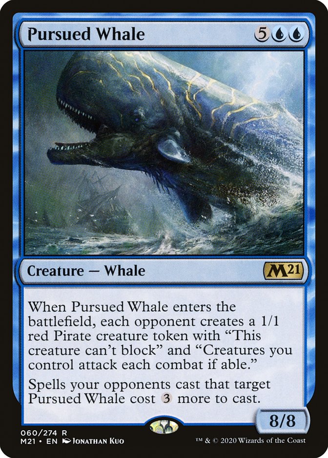 Pursued Whale [Core Set 2021] | Anubis Games and Hobby