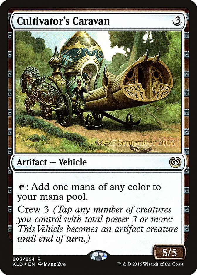 Cultivator's Caravan [Kaladesh Prerelease Promos] | Anubis Games and Hobby