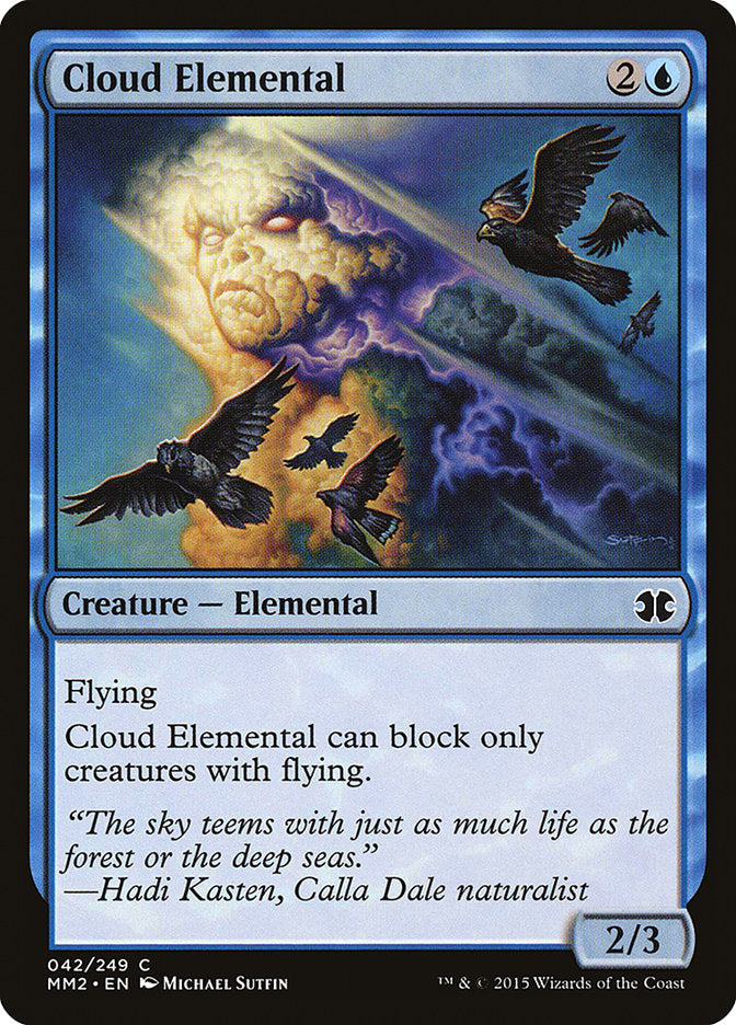 Cloud Elemental [Modern Masters 2015] | Anubis Games and Hobby