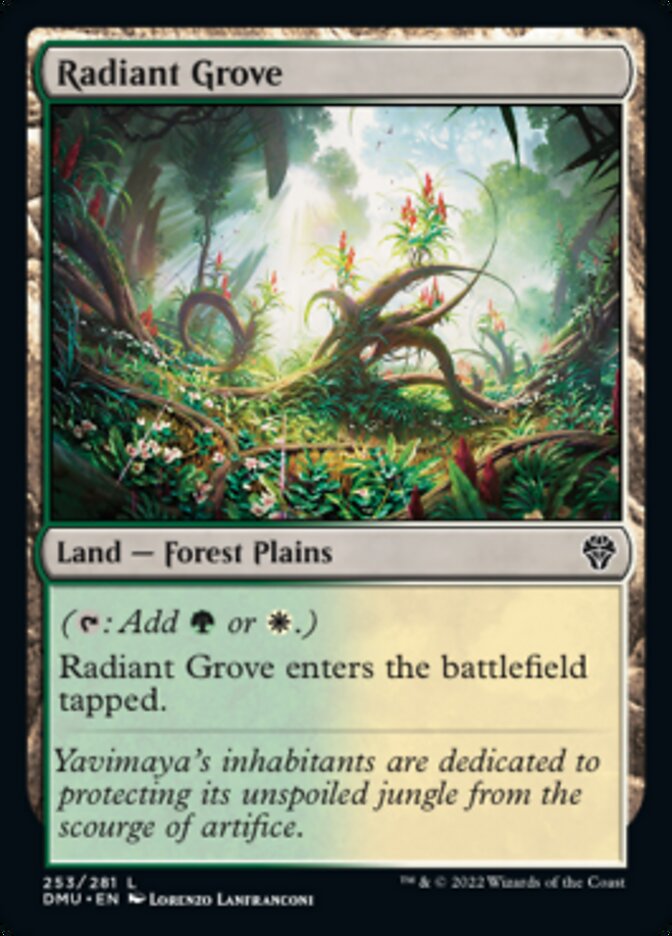 Radiant Grove [Dominaria United] | Anubis Games and Hobby