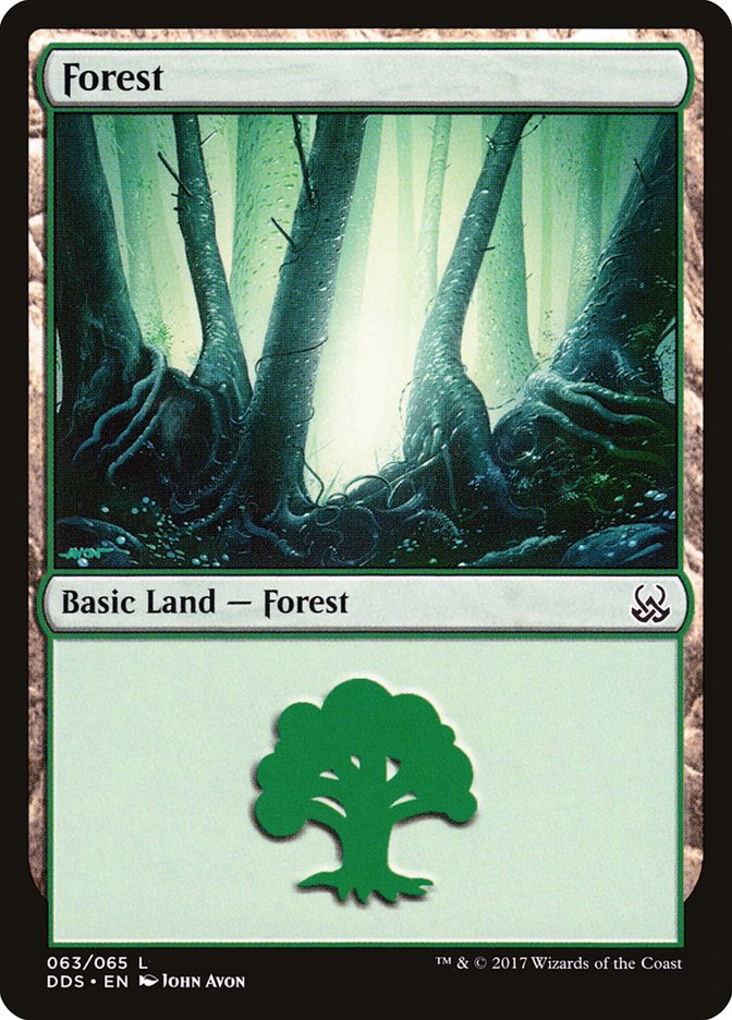 Forest (63) [Duel Decks: Mind vs. Might] | Anubis Games and Hobby