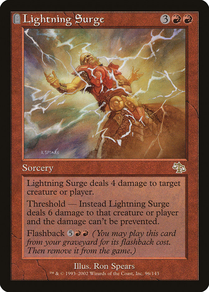 Lightning Surge [Judgment] | Anubis Games and Hobby