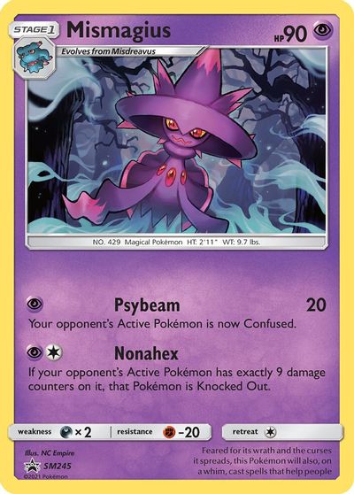 Mismagius (SM245) [Sun & Moon: Black Star Promos] | Anubis Games and Hobby