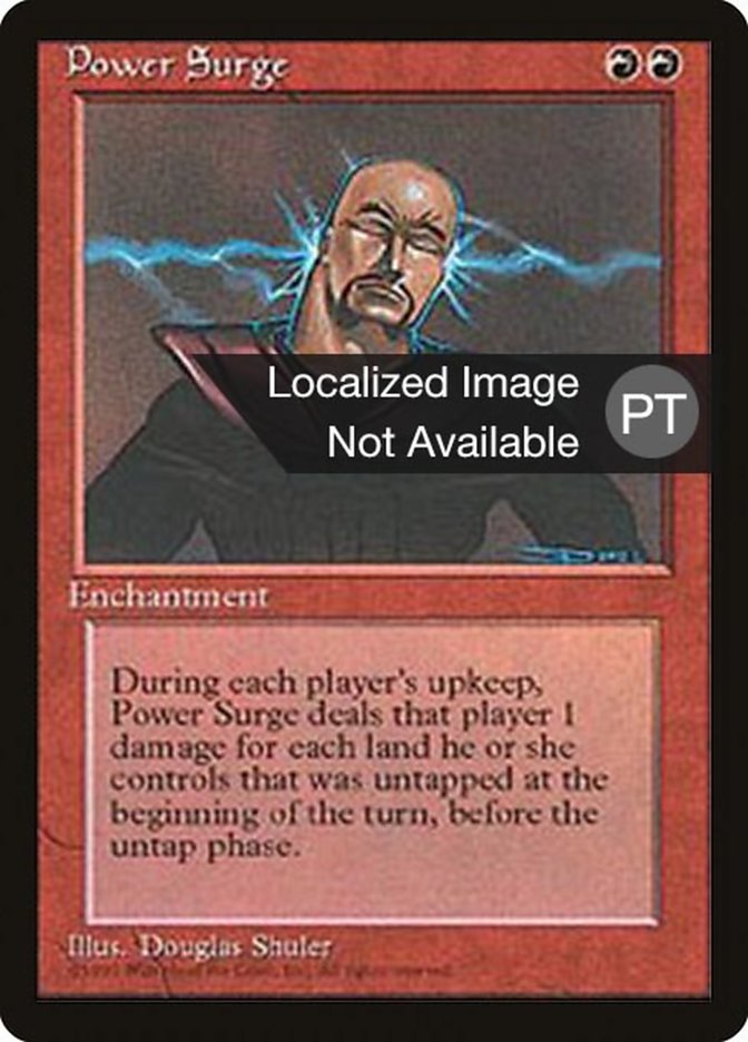 Power Surge [Fourth Edition (Foreign Black Border)] | Anubis Games and Hobby