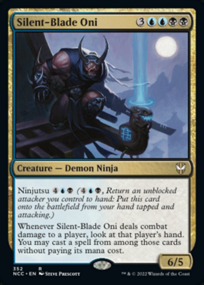 Silent-Blade Oni [Streets of New Capenna Commander] | Anubis Games and Hobby