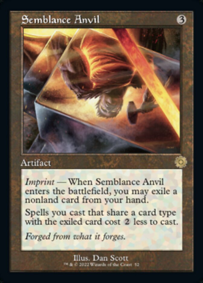 Semblance Anvil (Retro) [The Brothers' War Retro Artifacts] | Anubis Games and Hobby