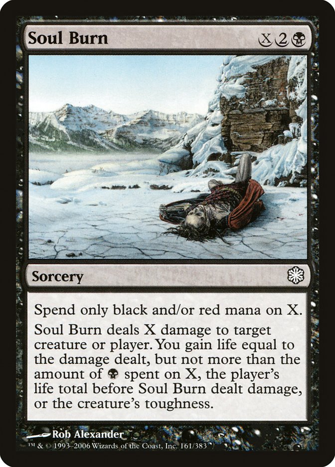 Soul Burn [Coldsnap Theme Decks] | Anubis Games and Hobby