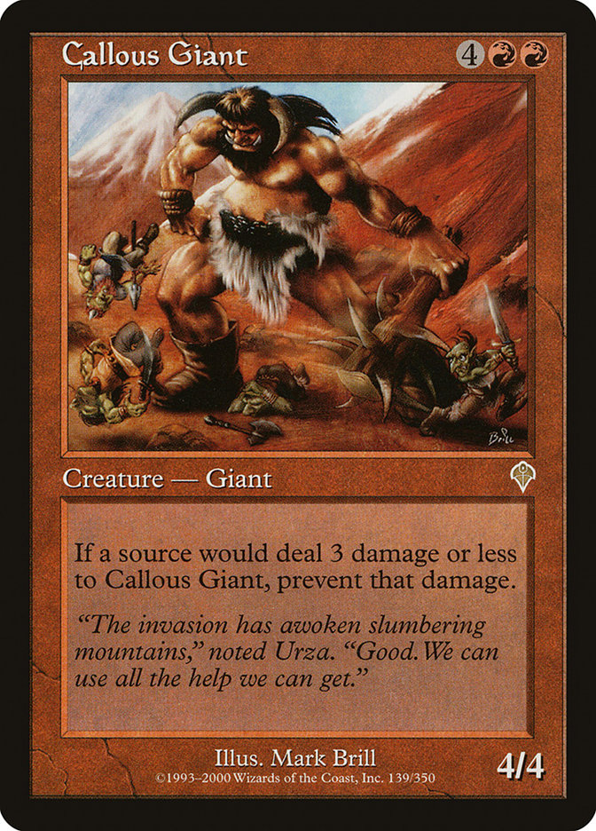Callous Giant [Invasion] | Anubis Games and Hobby