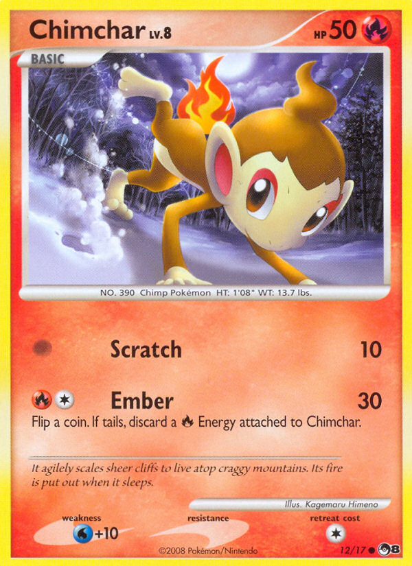 Chimchar (12/17) [POP Series 8] | Anubis Games and Hobby