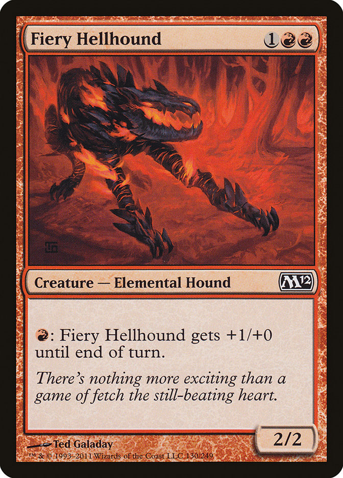 Fiery Hellhound [Magic 2012] | Anubis Games and Hobby