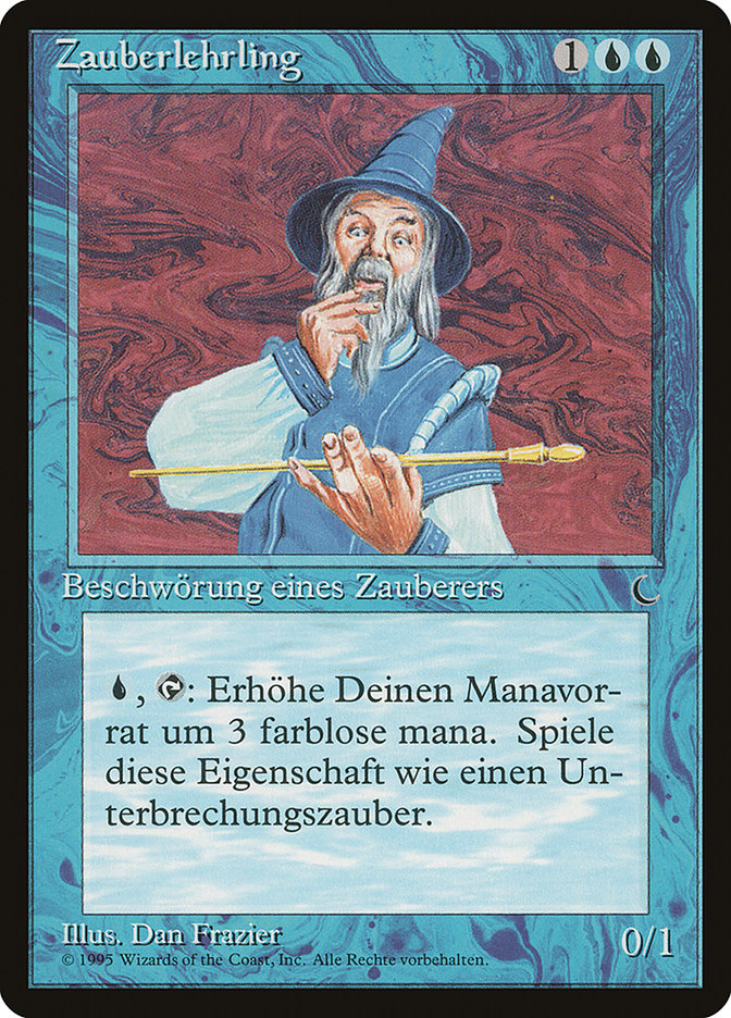 Apprentice Wizard (German) - "Zauberlehrling" [Renaissance] | Anubis Games and Hobby