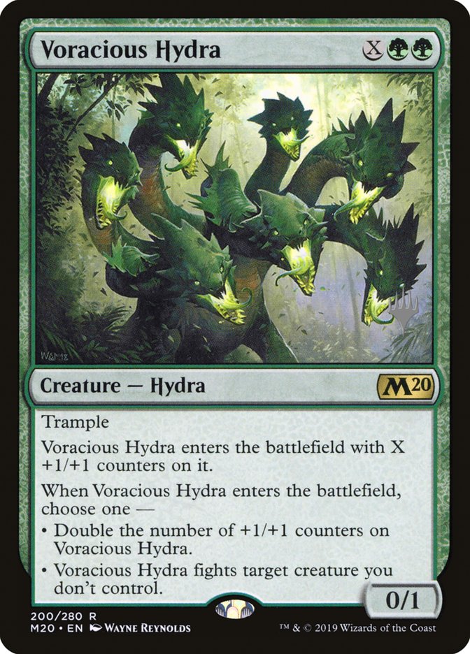 Voracious Hydra (Promo Pack) [Core Set 2020 Promos] | Anubis Games and Hobby