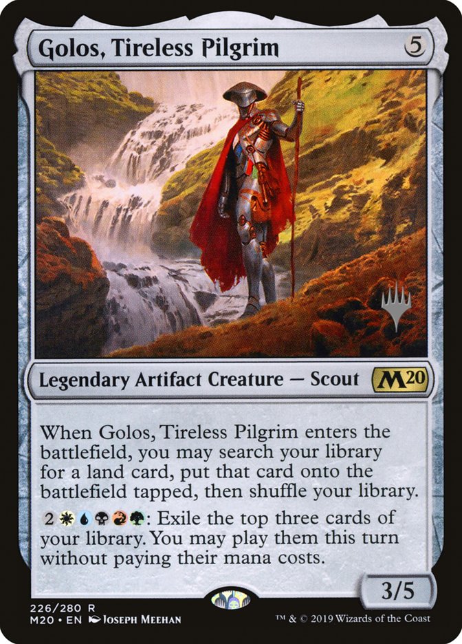 Golos, Tireless Pilgrim (Promo Pack) [Core Set 2020 Promos] | Anubis Games and Hobby