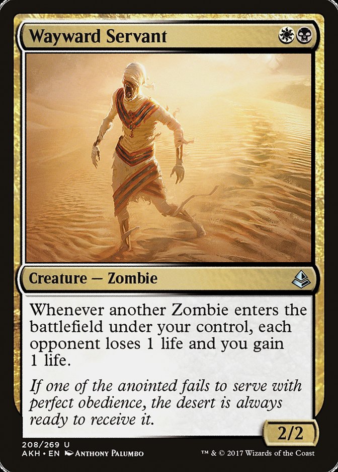 Wayward Servant [Amonkhet] | Anubis Games and Hobby