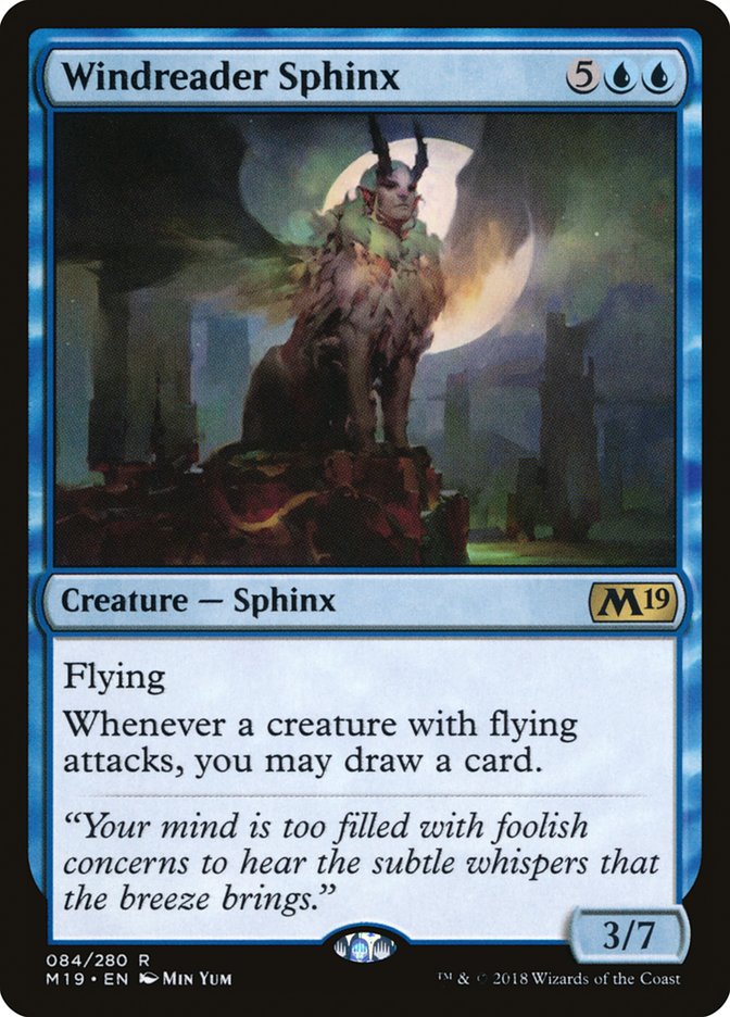 Windreader Sphinx [Core Set 2019] | Anubis Games and Hobby