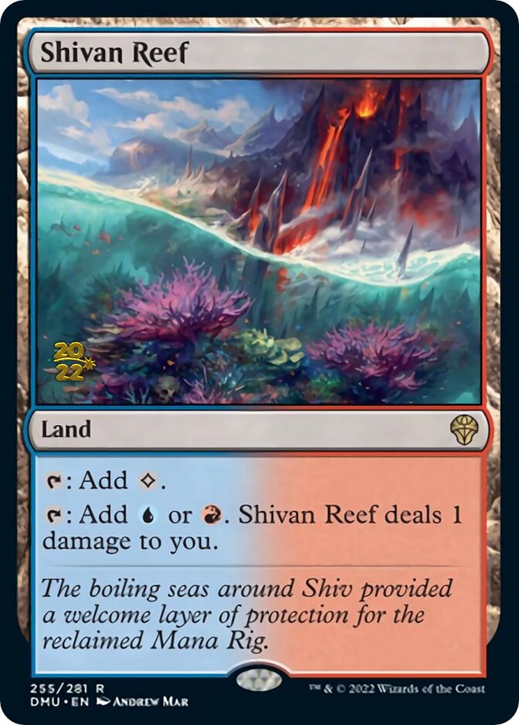 Shivan Reef [Dominaria United Prerelease Promos] | Anubis Games and Hobby
