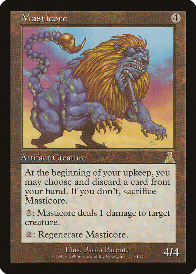 Masticore [Urza's Destiny] | Anubis Games and Hobby