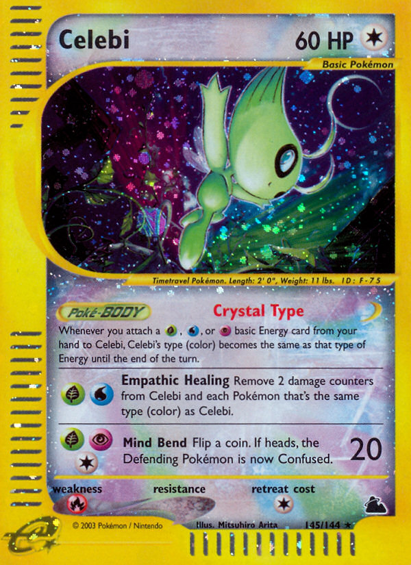 Celebi (145/144) [Skyridge] | Anubis Games and Hobby