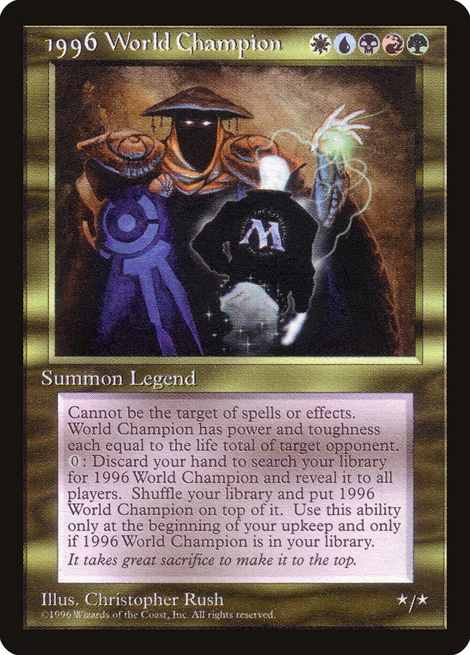 1996 World Champion [Celebration Cards] | Anubis Games and Hobby