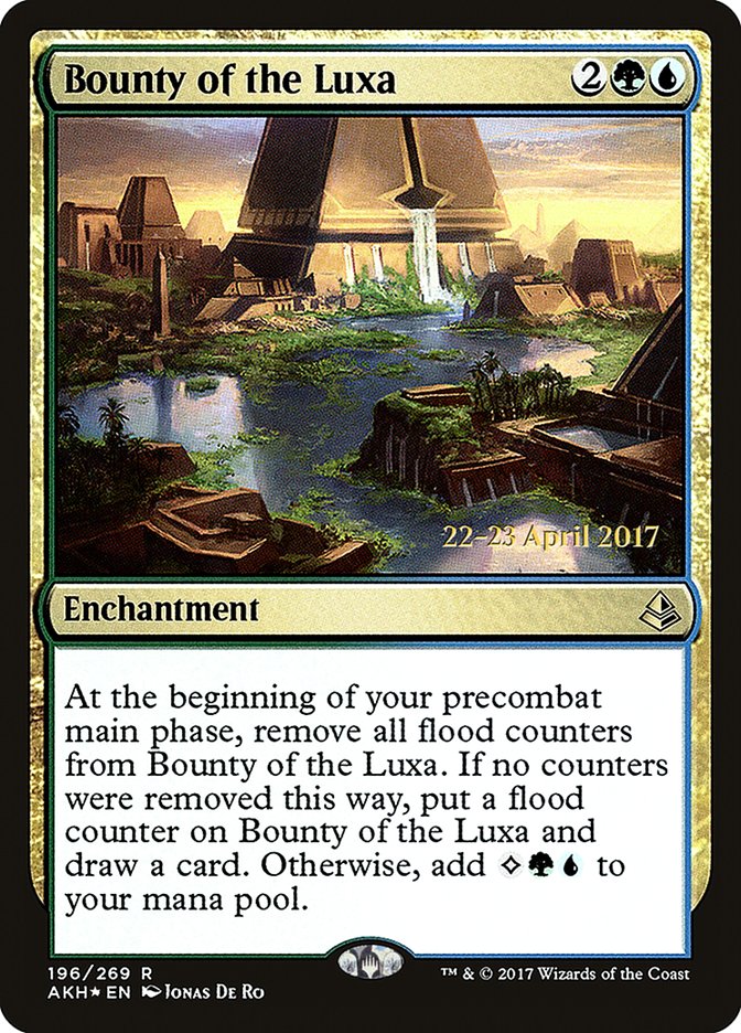 Bounty of the Luxa [Amonkhet Prerelease Promos] | Anubis Games and Hobby