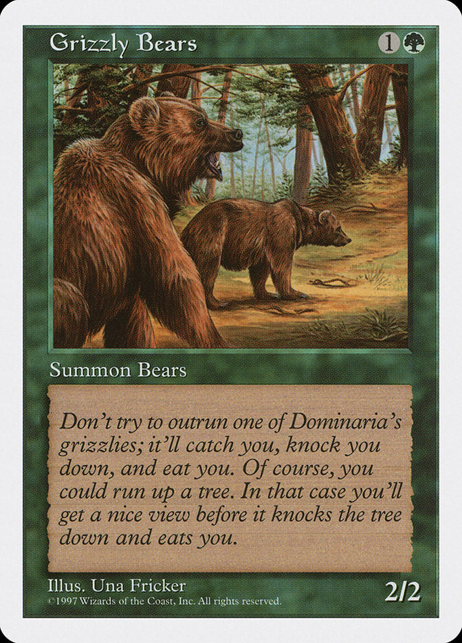 Grizzly Bears [Fifth Edition] | Anubis Games and Hobby