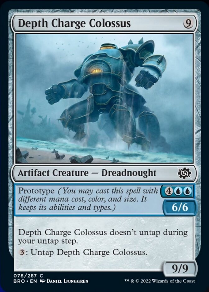 Depth Charge Colossus [The Brothers' War] | Anubis Games and Hobby