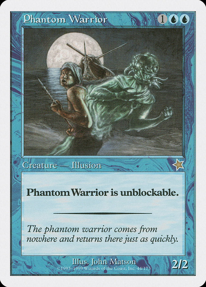 Phantom Warrior [Starter 1999] | Anubis Games and Hobby
